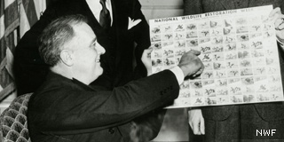 FDR with NWF Stamps