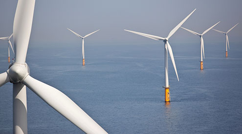 Offshore Wind Turbines, Shutterstock