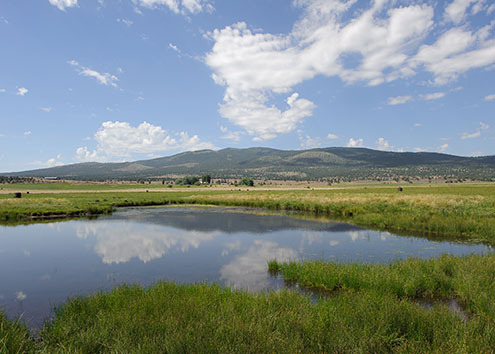 Photo of Willow Creek Ranch, credit USDA NRCS